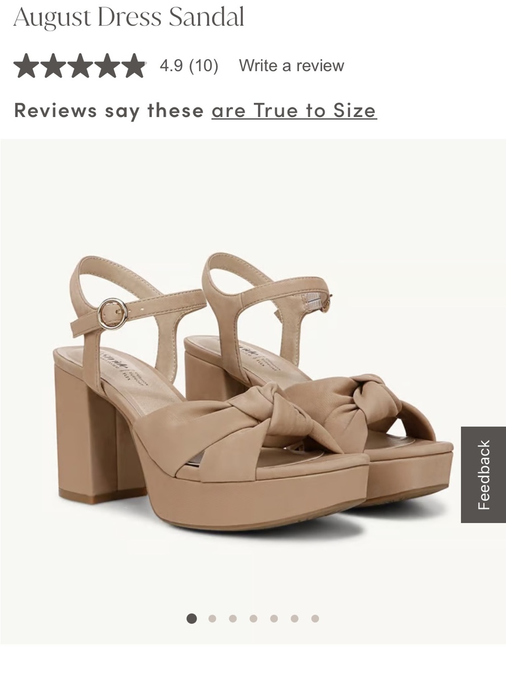 Lifestyle August Dress Sandal
